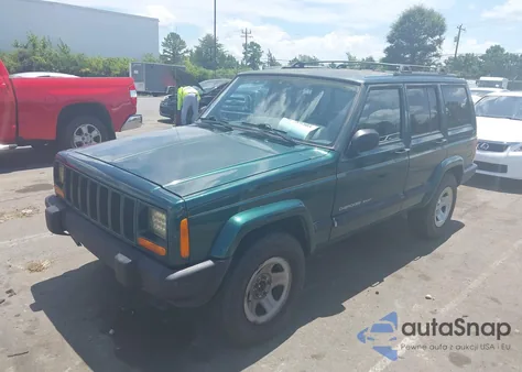 2000 Jeep Cherokee Sport from USA, damaged, VIN 1J4FT48S7YL134491